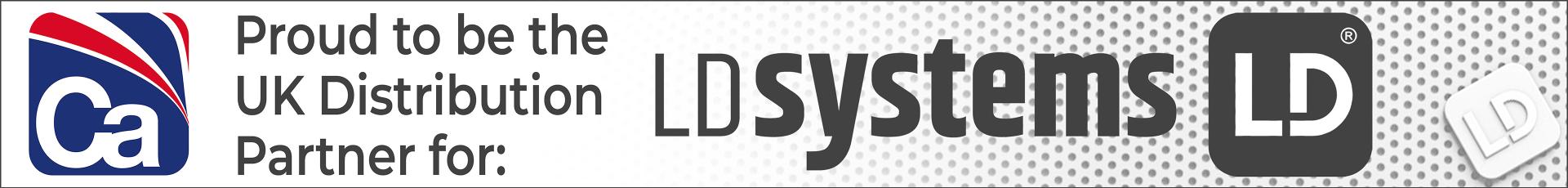 Commercial Audio is Proud to be the UK Distribution Partner for LD Systems