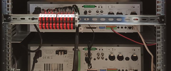 10 Zone Public Address Rack