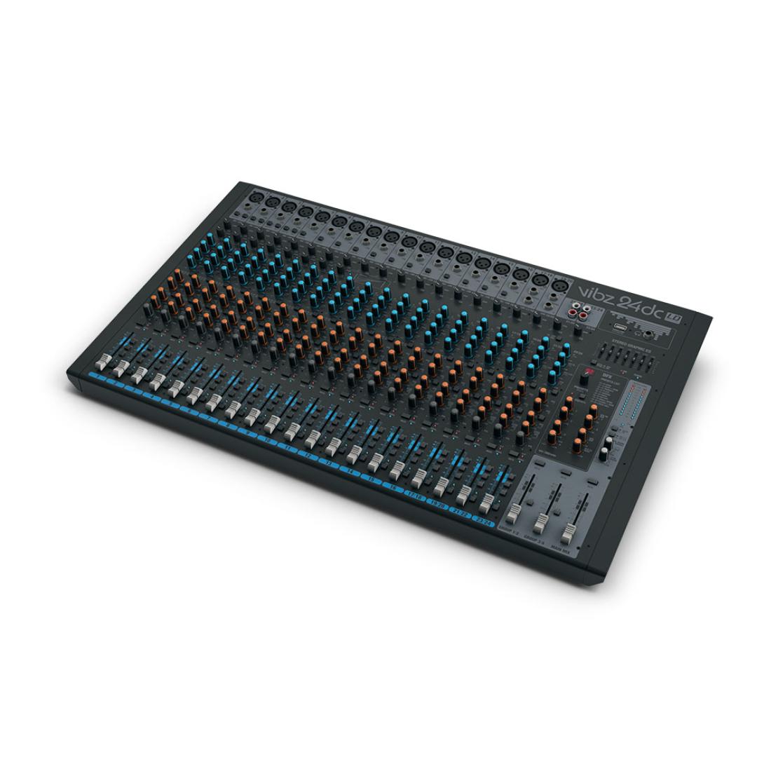Audio 24 Commercial Audio - LD Systems VIBZ 24 DC, 24 Channel Mixer with DFX ...