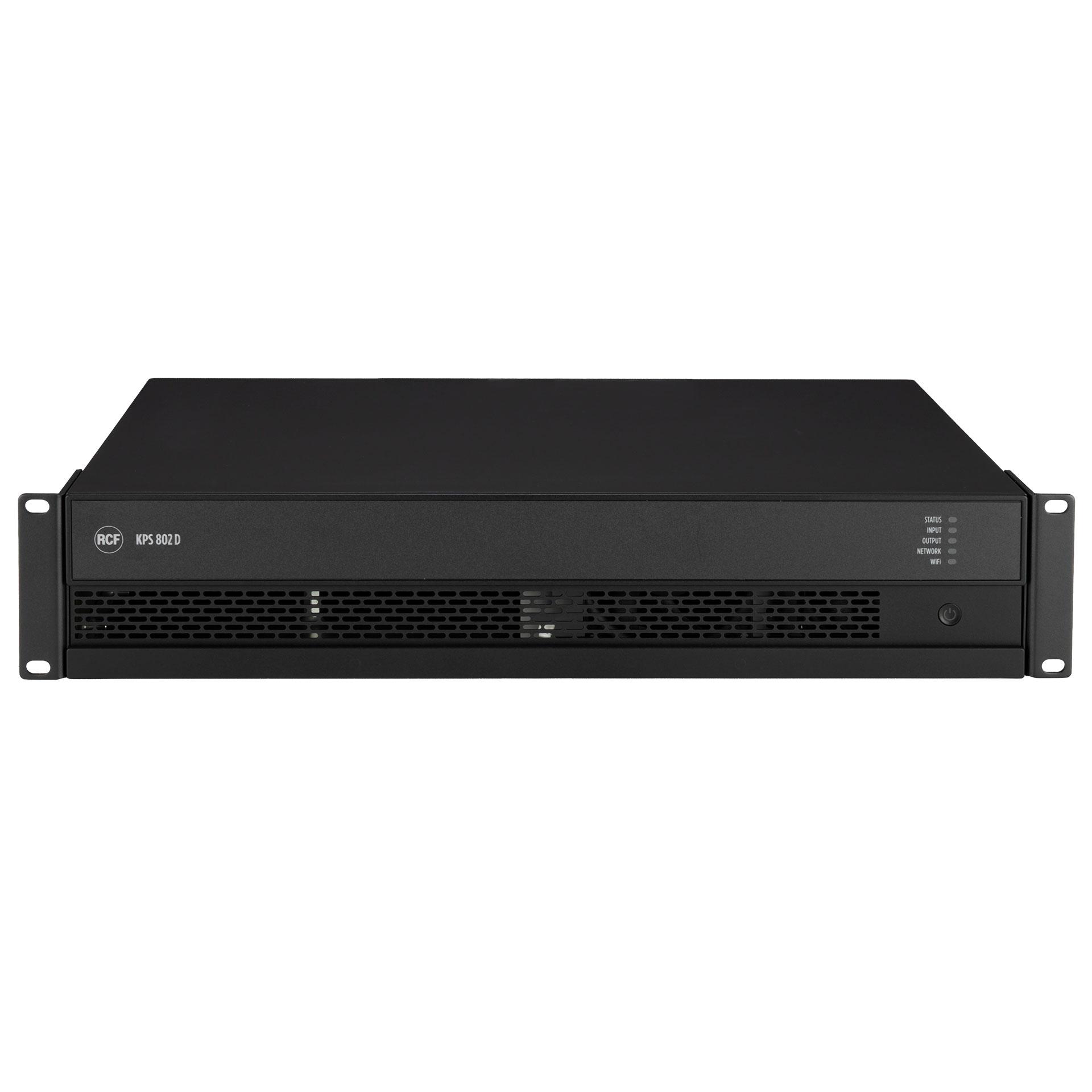 RCF KPS 802D, 2-Channel Power Amplifier with Dante