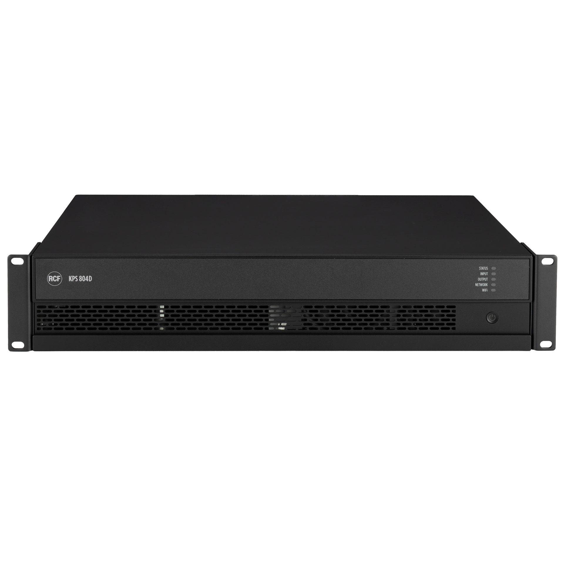RCF KPS 804D, 4-Channel Power Amplifier with Dante