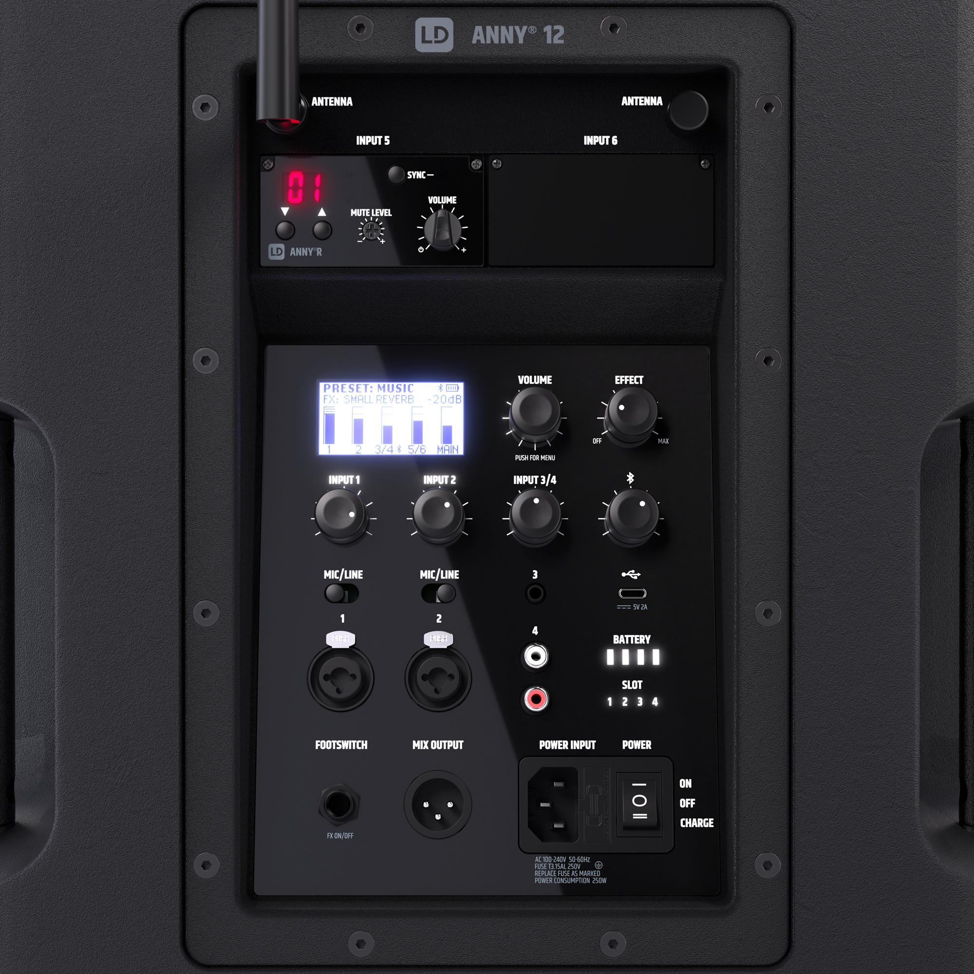 LD Systems ANNY 12 BPH B8