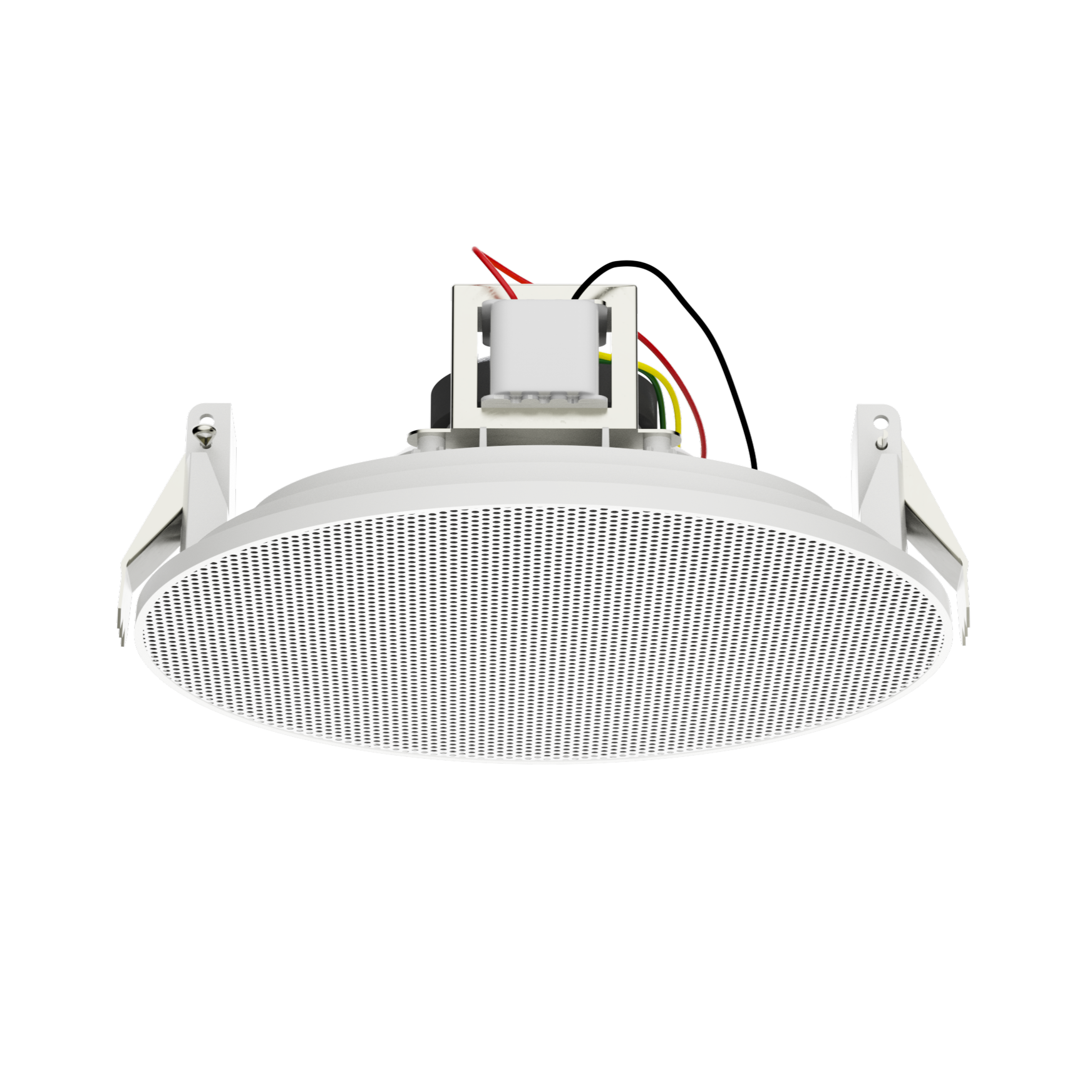 Bosch LCE-06CW 6" Ceiling Loudspeaker, Showing Transformer.