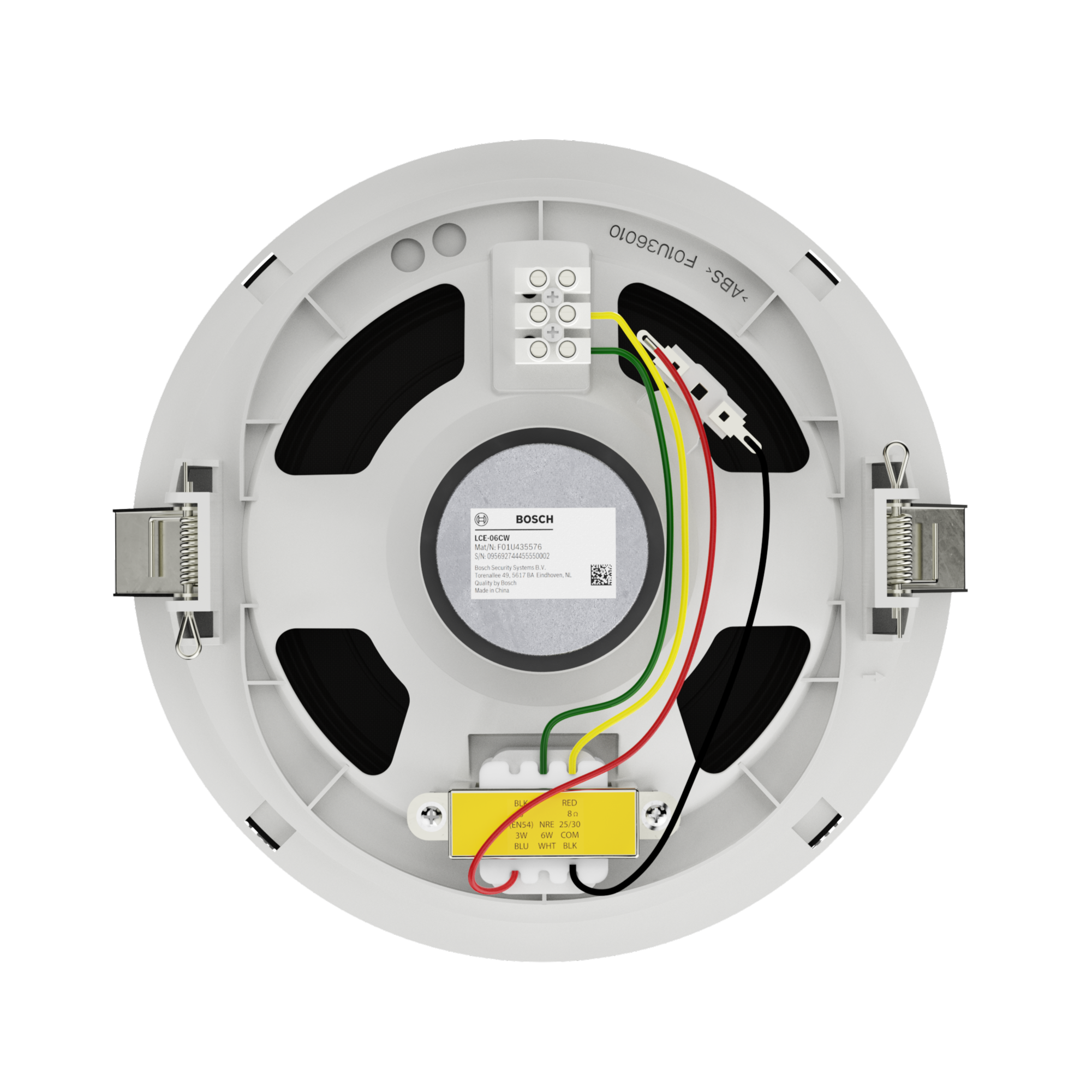 Bosch LCE-06CW, Ceiling Loudspeaker, Top