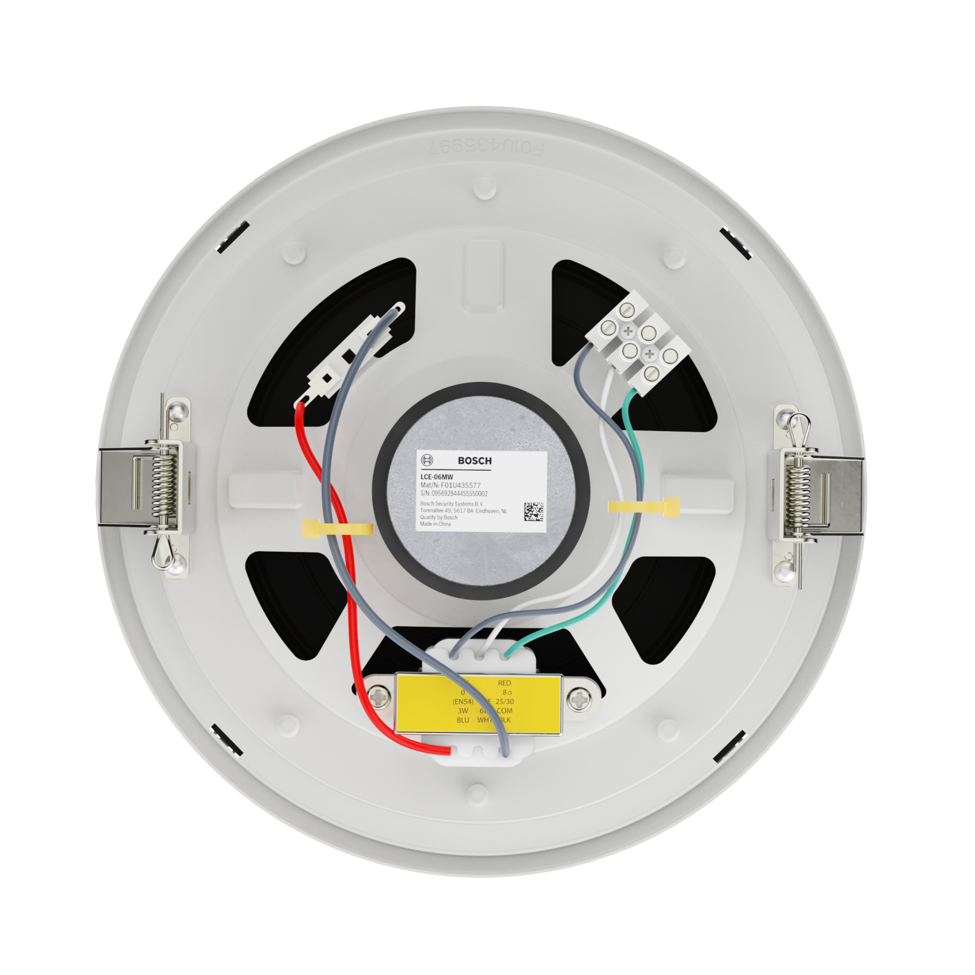 Bosch LCE-06MW, Ceiling Loudspeaker, Top