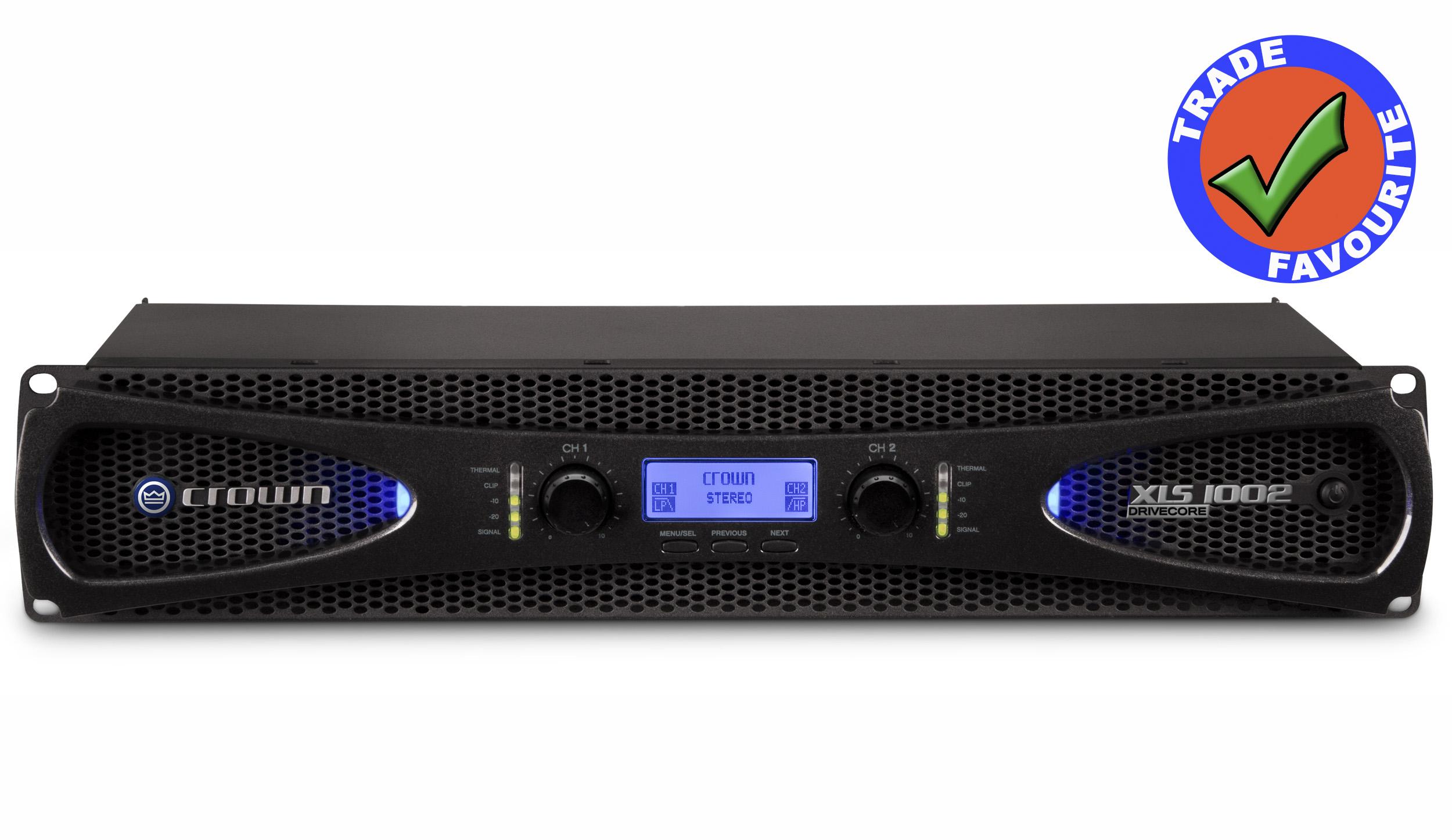 Commercial Audio - Crown XLS 1002
