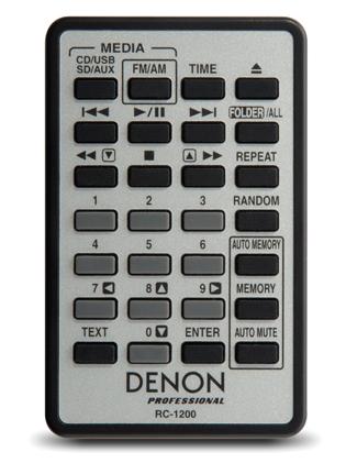 Denon DN-300Z remote control