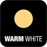 Cameo warm white icon