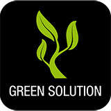 Cameo green solution icon