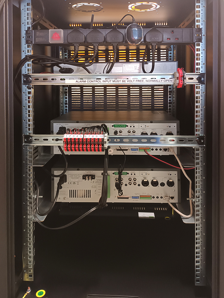 10 Zone Public Address Rack